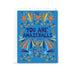 Greeting card with colorful design and 'YOU ARE AMAZEBALLS' text on a blue background