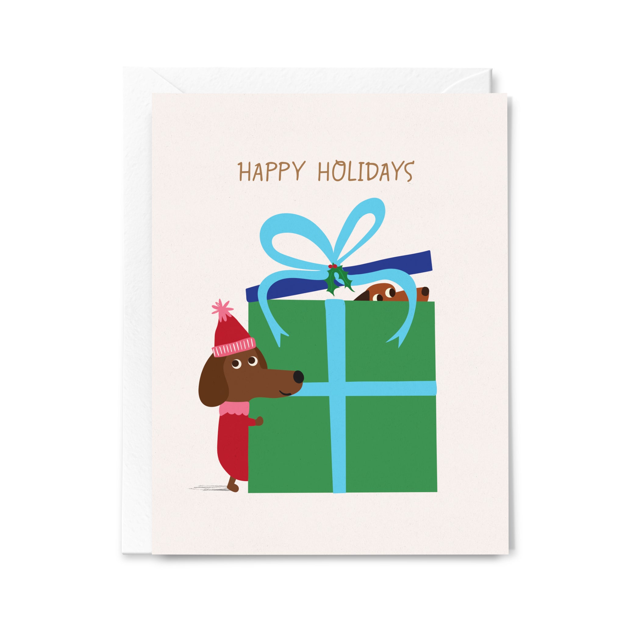 Happy Holidays Gift Wrapped