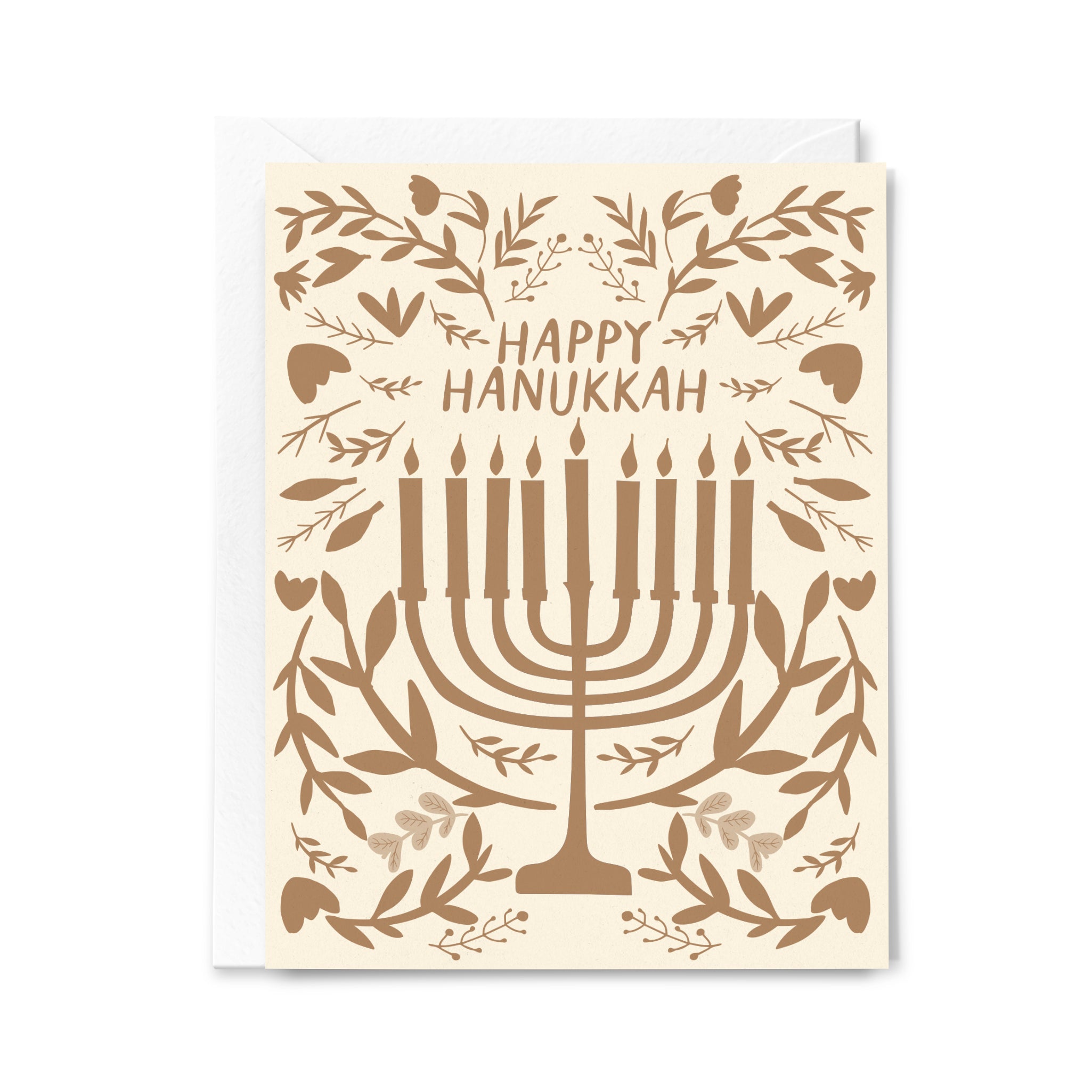 Happy Hanukkah Gold