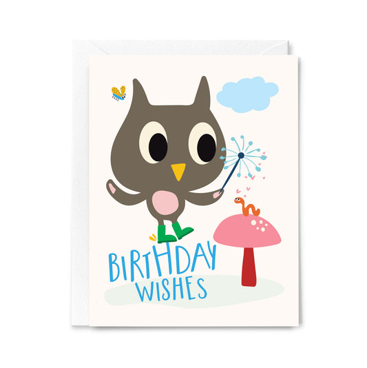 Happy Birthday Owl Wishes